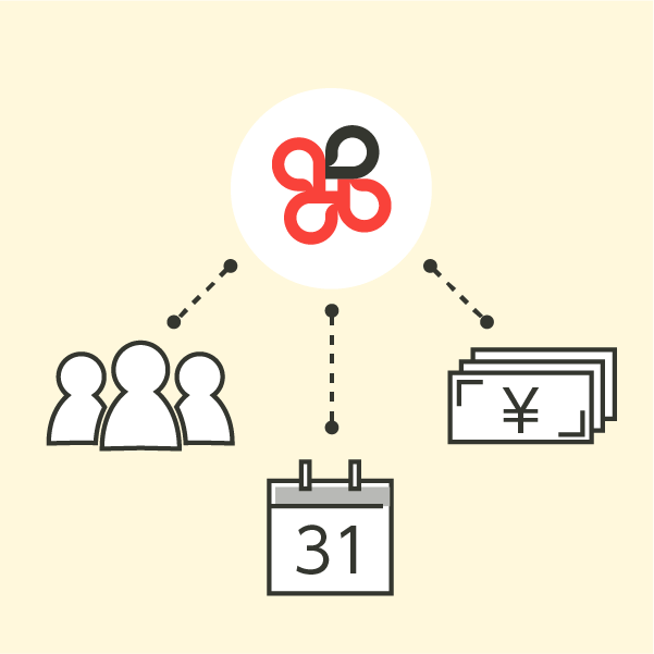 イラスト:APIをつかって、Chatworkがさまざまなサービスと連携